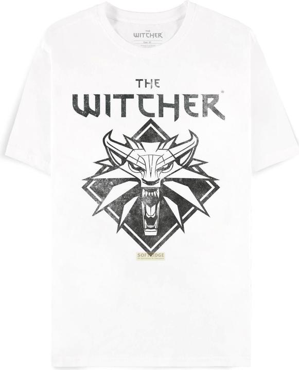 Difuzed The Witcher - Wolf's Emblem Men's Short Sleeved T-shirt - S (S)