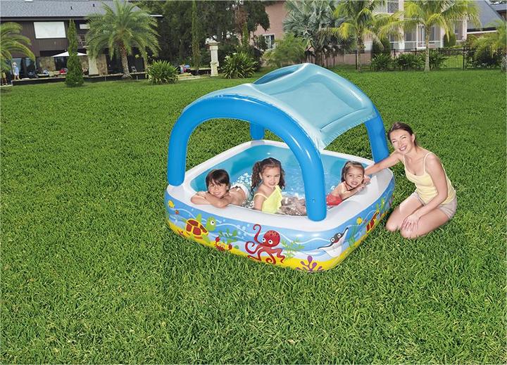 Actual product image Bestway Kinderbecken mit Schiebedach