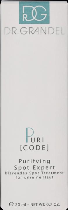 Produktbild Dr Grandel Puricode Purifying Spot Expert (20 ml, Gesichtsgel)