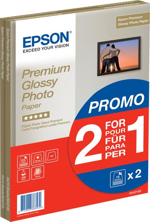 Epson Premium Glossy (255 g/m², A4, 30 x)