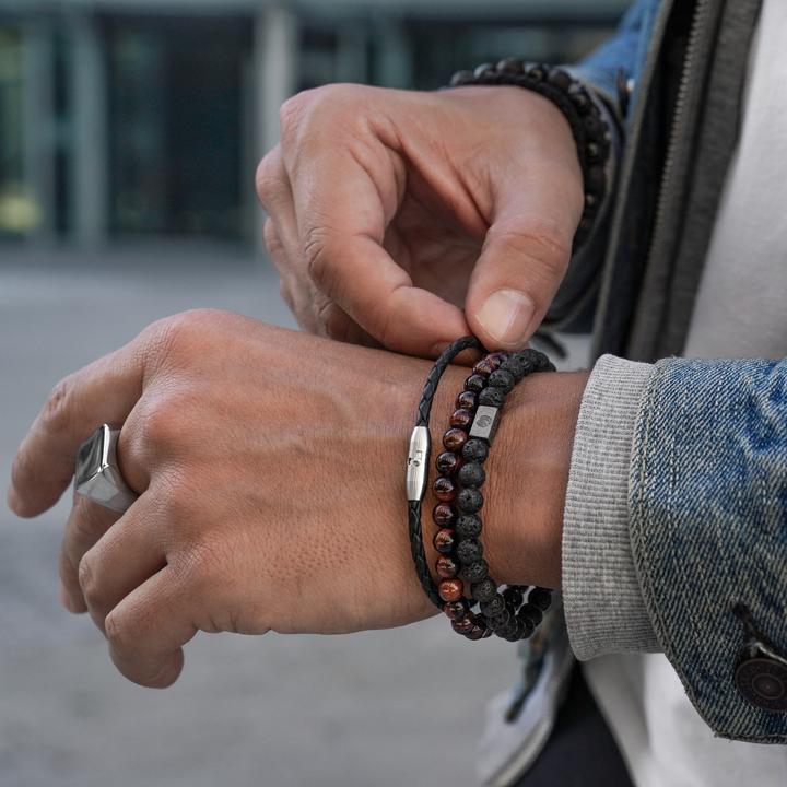 Actual product image Lucleon Rafael (21 cm, Stone, Leather)