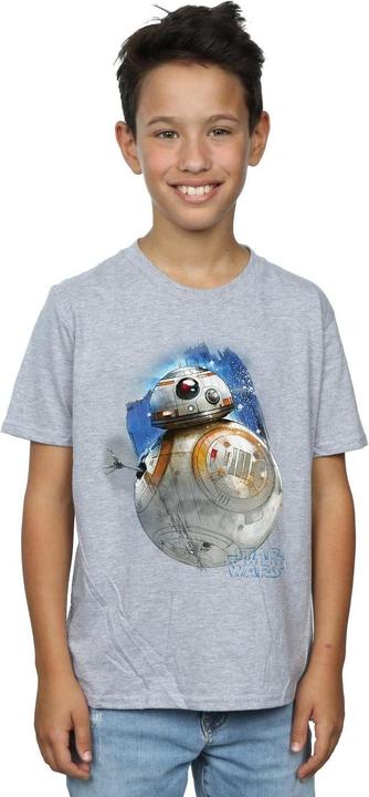 Actual product image Star Wars Boys The Last Jedi BB-8 Brushed T-Shirt (152, 158)