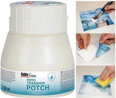 Actual product image Kreul Photo Transfer Photo Potch 250ml (Transparent, 250 ml)