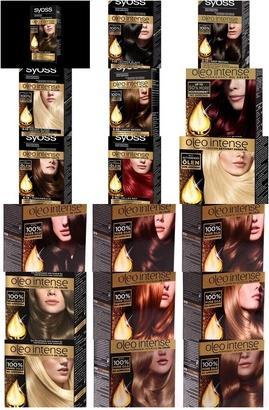 Actual product image Syoss Oleo Intense Hair Dye 1-10 Intense Black (1-10)