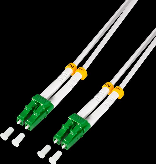 Image du produit LogiLink Câble patch fibre optique armé en acier OS2, duplex LC/APC - LC/APC, 7,5 m (7.50 m)