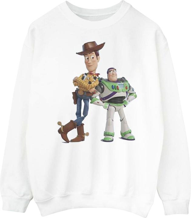 Produktbild Disney Toy Story Buzz And Woody Standing Sweatshirt Mädchen (152, 158)