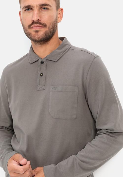 Image du produit Camel Active Polo à manches longues en coton organique certifié (L)