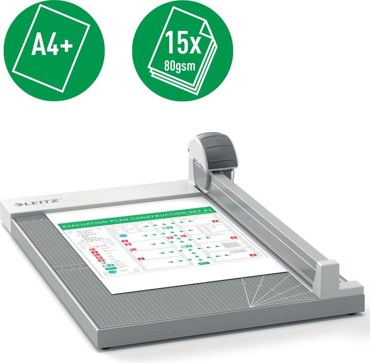 Produktbild Leitz PRECISION OFFICE - Rollenschneider (15 Blätter, A4+)