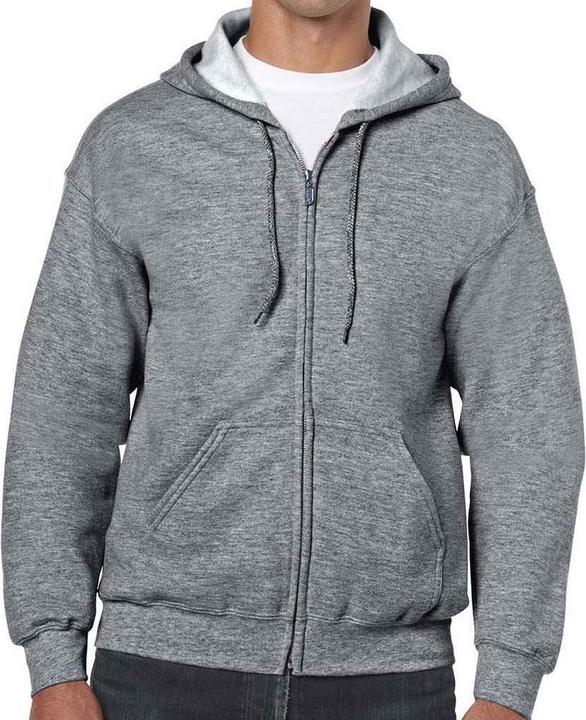Immagine prodotto Gildan Felpa con Cappuccio e Zip Intera Uomo (S)