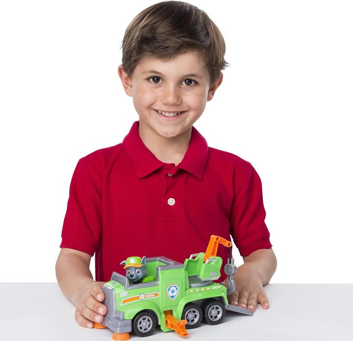 Produktbild Paw Patrol Ultimate Rescue Basis Fahrzeug mit Rocky-Figur