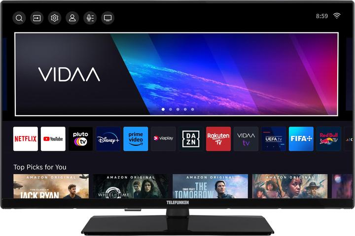Actual product image Telefunken Fernseher 32 Zoll Smart TV VIDAA XH32VP750M - HD-Ready Fernseher, HDR TV mit Triple-Tuner (32", LED, HD, 2025)