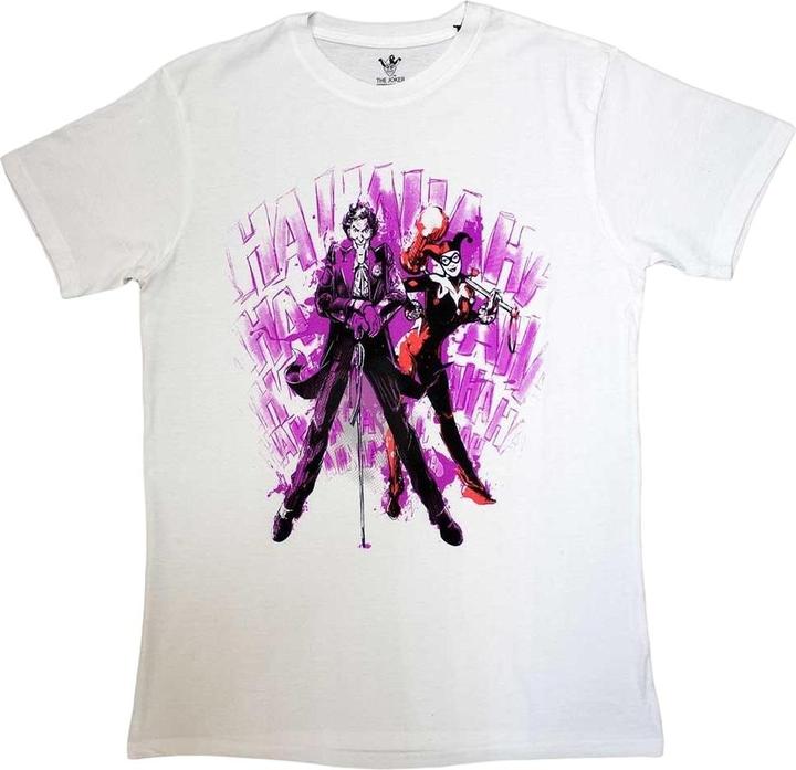 Immagine prodotto The Joker HaHa Maglietta Harley Quinn Adulto Unisex (L)