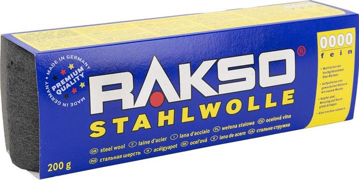 Image du produit Rakso Laine d'acier n° 0000 à200g (1 pcs)