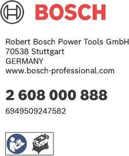 Actual product image Bosch Professional Plastic bag (5 x)