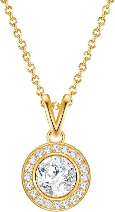 Produktbild Rafaela Donata Damen Sterling Silber Zirkonia Gelbgold 40,0 cm Basiskette + 5,0 cm Verlängerung - 33784 (Sterling Silber, 40 - 45 cm)