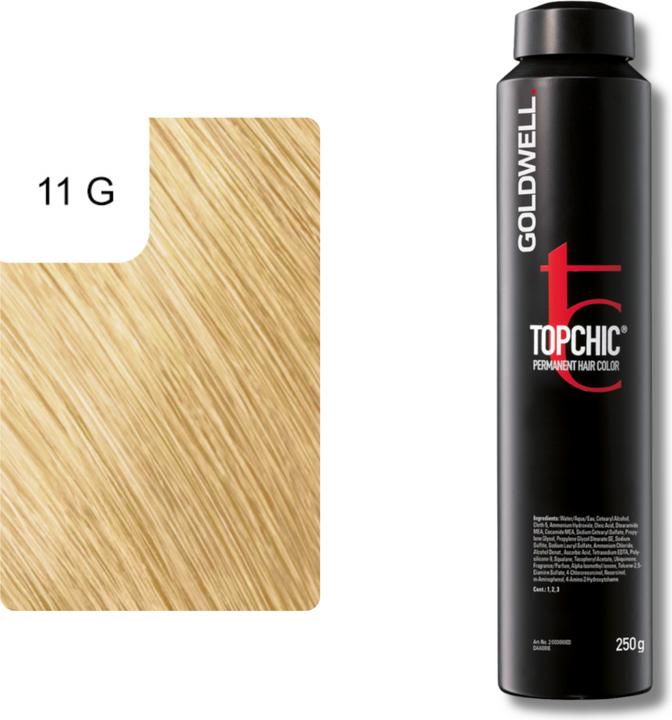 Actual product image Goldwell Topchic (11-G light blond gold)