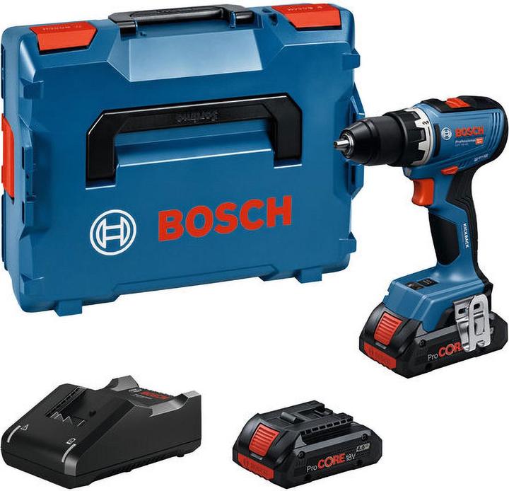 Bosch Professional Bosch Bohrschrauber GSR 18V-65 2xPC4,0Ah (Ohne externe Stromquelle)