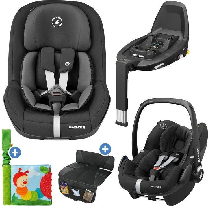 Actual product image Maxi-Cosi Reboarder 3in1 infant car seat & reboarder set from birth (Baby car seat, Reboarder, ECE R129/i-Size Standard)