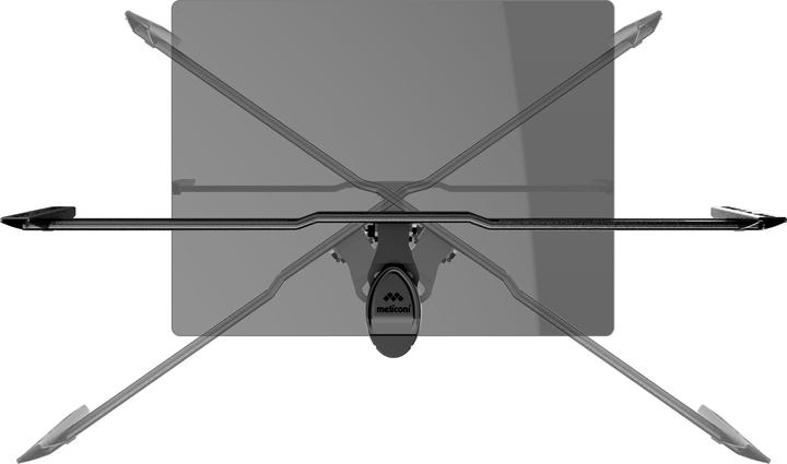 Actual product image Meliconi Stand 600 Floor (Universal, 82", 40 kg)