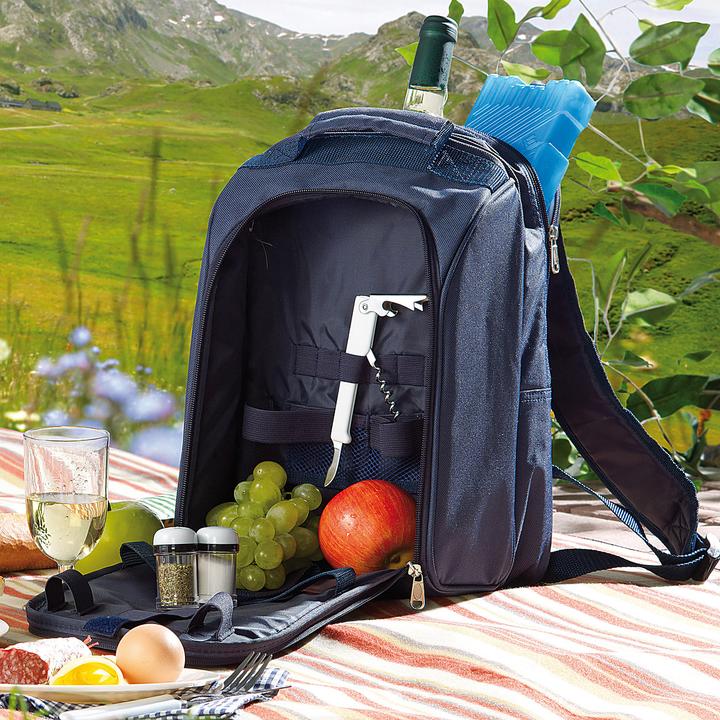 Image du produit Xcase Sac à dos thermique pour pique-nique avec compartiment réfrigéré