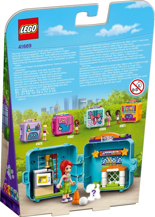 Actual product image LEGO Mia's Football Cube (41669, LEGO Friends)