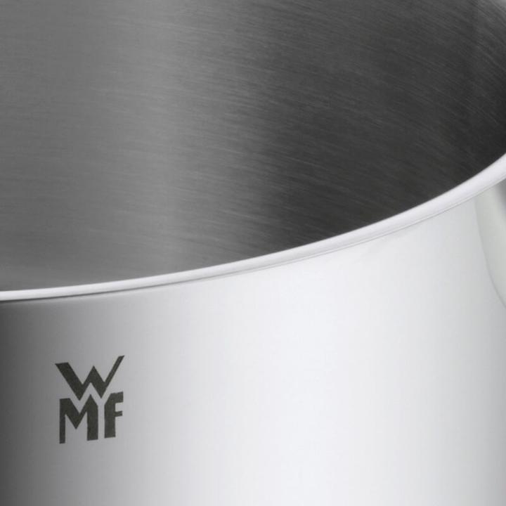Produktbild WMF Stielkasserolle Topf 16cm Stieltopf Gourmet Plus Edelstahl 18/10 (16 cm, Kochtopf, Edelstahl)