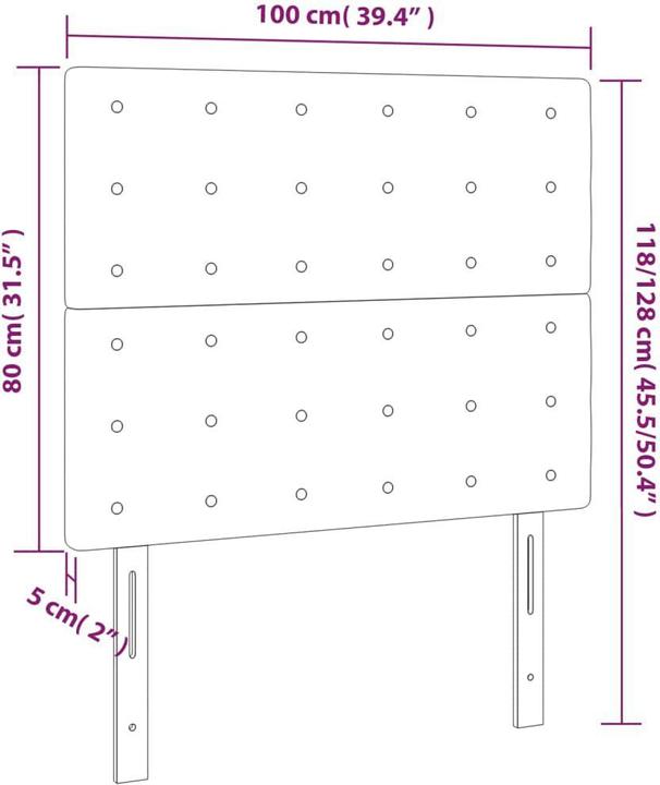 Image du produit VidaXL Kalli (100 x 5 x 128 cm)