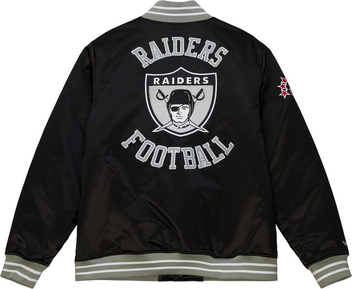 Image du produit Mitchell & Ness NFL Heavyweight Satin Oakland Raiders Veste - 103805 (S)