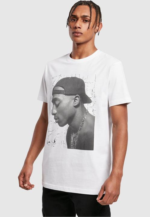 MT Tupac Cracked Backround Tee
