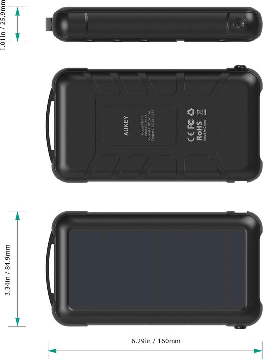 Produktbild Aukey Pb-P17 (20000 mAh, 74 Wh)