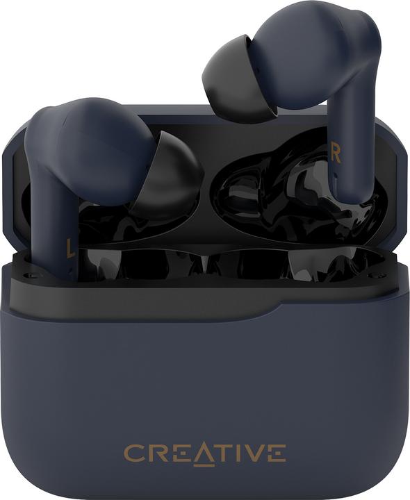 Immagine prodotto Creative Zen Air Plus In-ear Bluetooth Handsfree Ακουστικά με Αντοχή στον Ιδρώτα και Θήκη Φόρτισης Μ (ANC, 8 h, Senza fili)