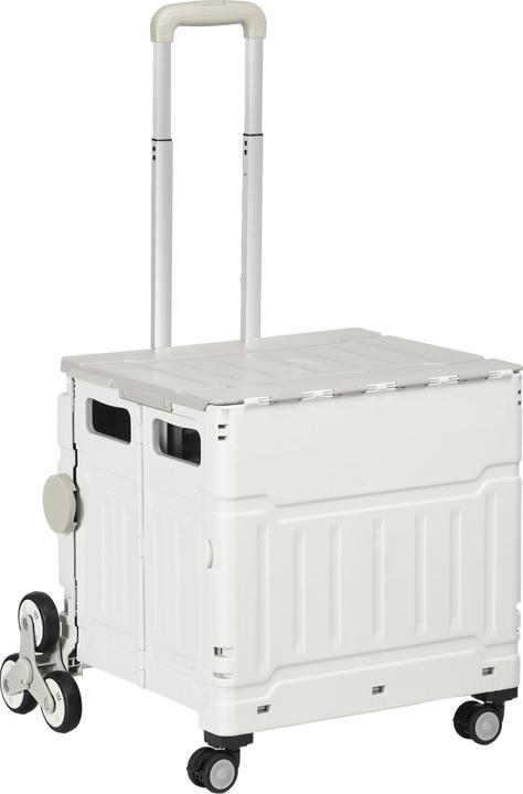 Immagine prodotto Homcom Carrello spesa con manico telescopico