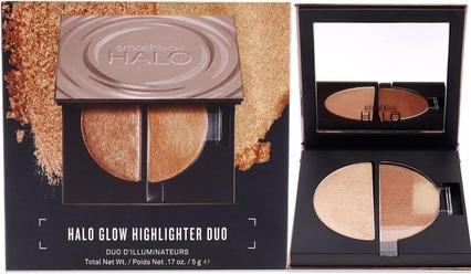 Actual product image Smashbox Halo Glow Highlighter Duo Golden Pearl 0.17oz 5g (Golden pearl, Highlighter, 4.82 g)