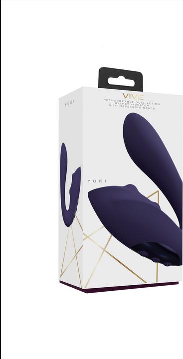 Produktbild Shots Yuki - Rechargeable Dual Motor - G-Spot Vibrator with Massaging Beads