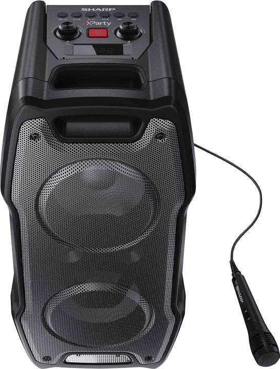 Actual product image Sharp PS-931 Party speaker (13 h, Electrical connection, Rechargeable battery operated)