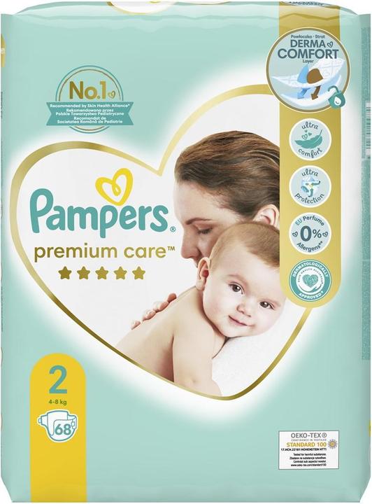 Image du produit Pampers Premium Care (Taille 2, Pack, 68 pièce(s))