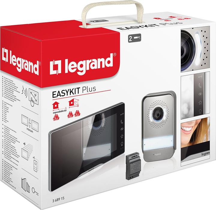 Actual product image Legrand EASYKIT Plus video door intercom set