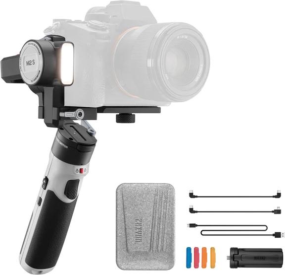 Image du produit Zhiyun Crane M2S (Appareil compact, Appareil photo à objectif interchangeable, Appareil photo reflex, Caméra d'action, 1 kg)