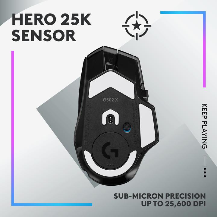 Actual product image Logitech G G502 X Plus (Wireless)