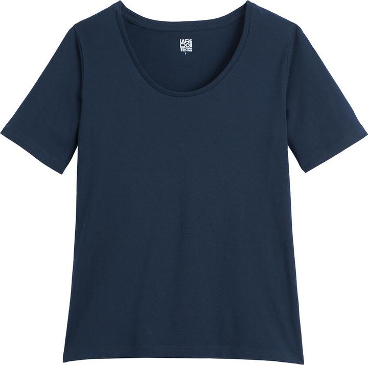 Actual product image La Redoute Collections T-shirt with round neckline (S)