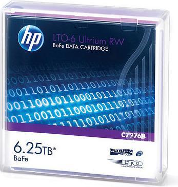 HPE Cartuccia dati LTO-6 Ultrium BaFe RW (LTO-6 Ultrio, 2500 GB)