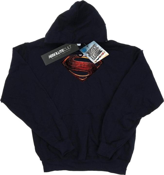Image du produit - Sweat à capuche JUSTICE LEAGUE MOVIE SUPERMAN EMBLEM - Garçon (152, 158)
