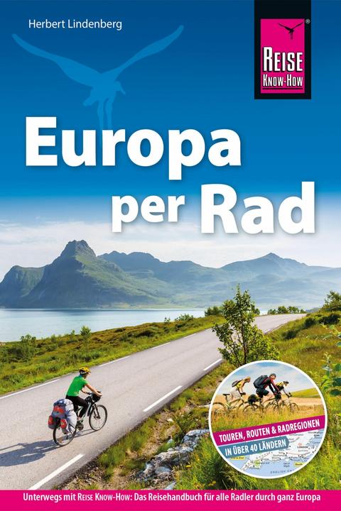 Image du produit Reiseführer Fahrradführer Europa per Rad (Allemand, Herbert Lindenberg, 2022)