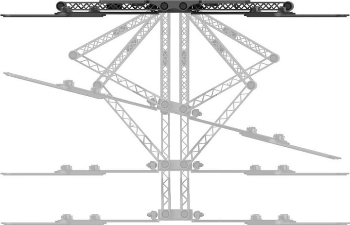 Actual product image Hama TV wall mount, swivelling, tilting, extra flat, 229 cm (90") up to 40 kg (Wall, 90", 40 kg)
