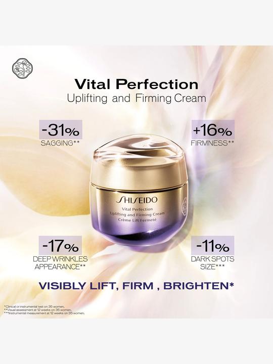 Image du produit Shiseido Vital Perfection Uplifting & Firming (50 ml, Crème de jour, SPF 30)