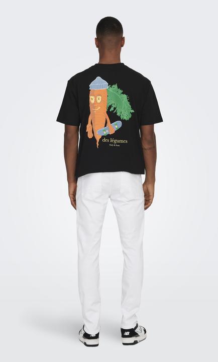 Produktbild Only & Sons ONSLoom weisse Slim Fit Jeans (W31/L30)