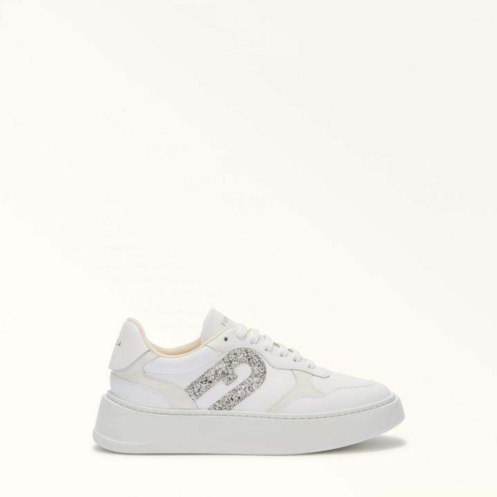 Produktbild Furla leather sneakers white color (37)