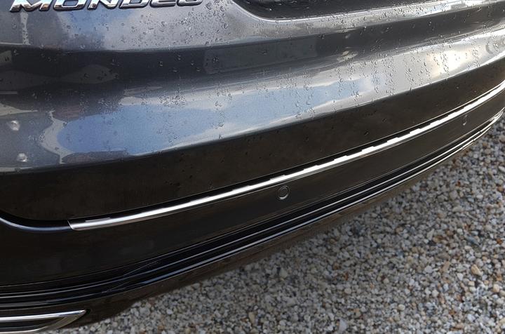 Actual product image Avisa Stainless steel bumper protection for Ford Mondeo Turnier (estate) from 2015 until today (Rear)