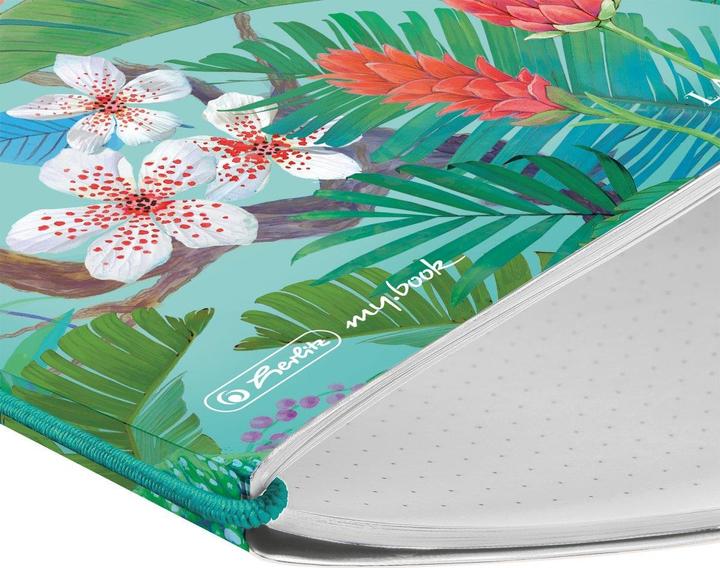 Image du produit Herlitz Cahier de notes Ladylike Jungle A6, 40 feuilles, pointillés (A6, Pointillés, Couverture souple)