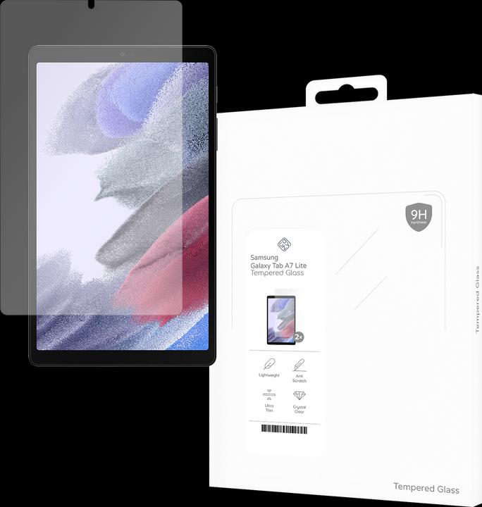 Produktbild Cazy Schutzglass Kompatibel mit Samsung Galaxy Tab A7 Lite Displayschutz Tempered Glass - 2 Stück (2 Stück, Galaxy Tab A7 Lite)